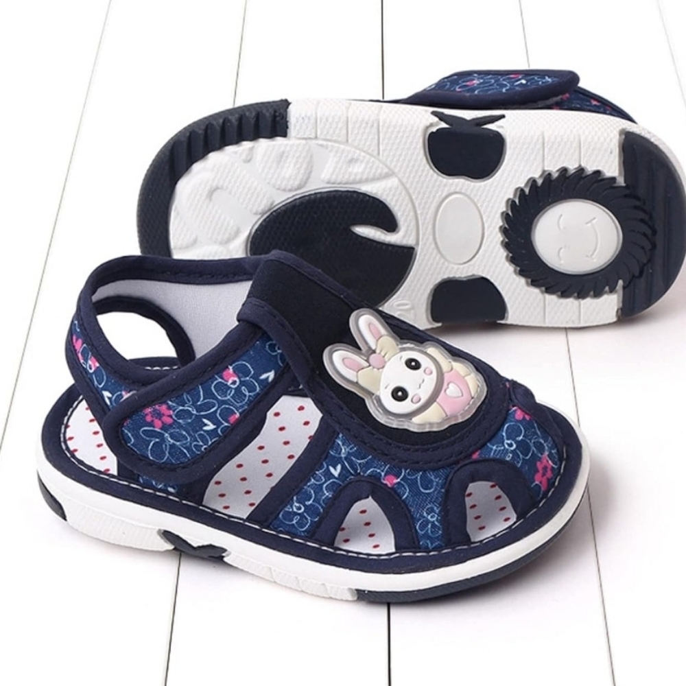 Girls Summer Sandals Children Infant Walking (SQUEAKY) Shoes #NEW